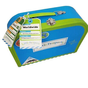 LITTLE PASSPORTS A Global Adventure Suitcase‎ Books Brazil Japan Stickers Stamps